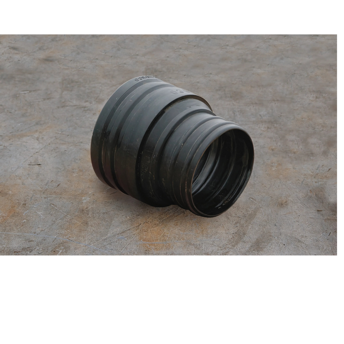 ADS 3" Slip Black HDPE Clay Adapter 24/PK