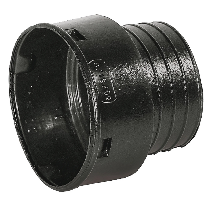 ADS 3" Slip Black HDPE Clay Adapter 24/PK