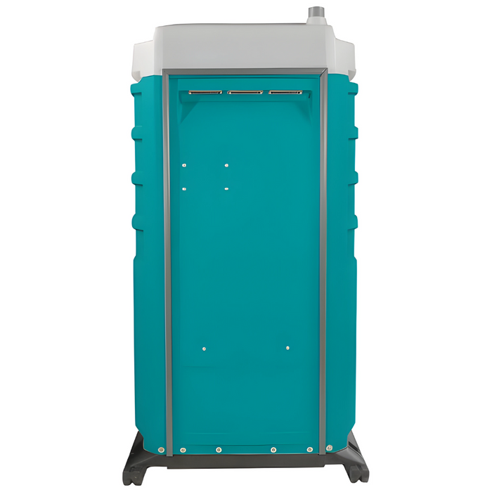 PolyJohn Fleet Premium Portable Restroom with Freshwater / Recirculating Flush Tank Aqua