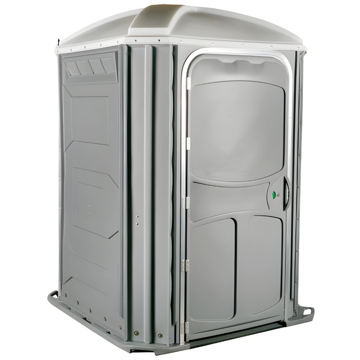PolyJohn  Comfort XL Wheelchair Accessible Portable Restroom Pewter