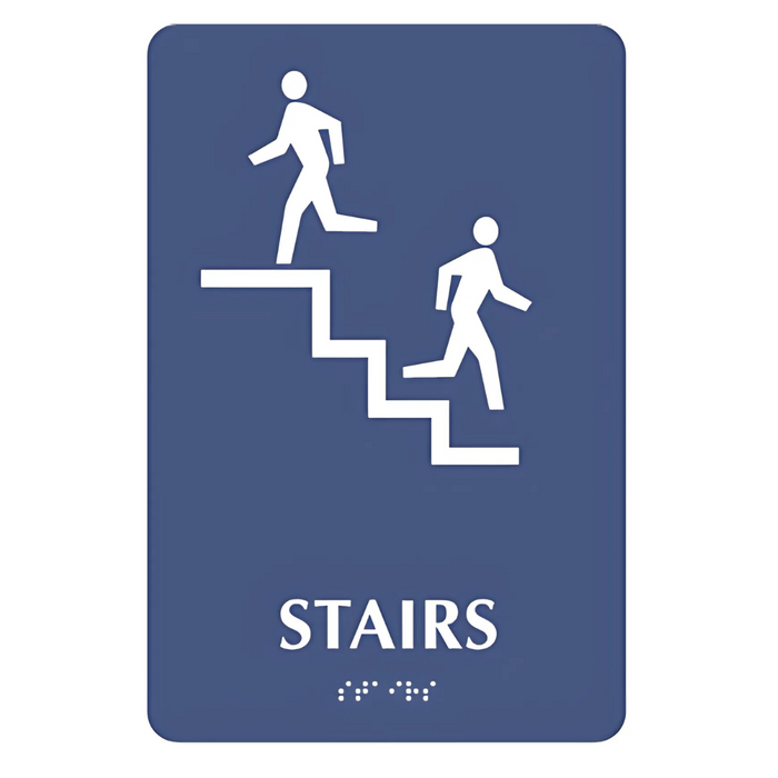 Seton Optima Elevator and Stairwell Evacuation Signs - Stairs