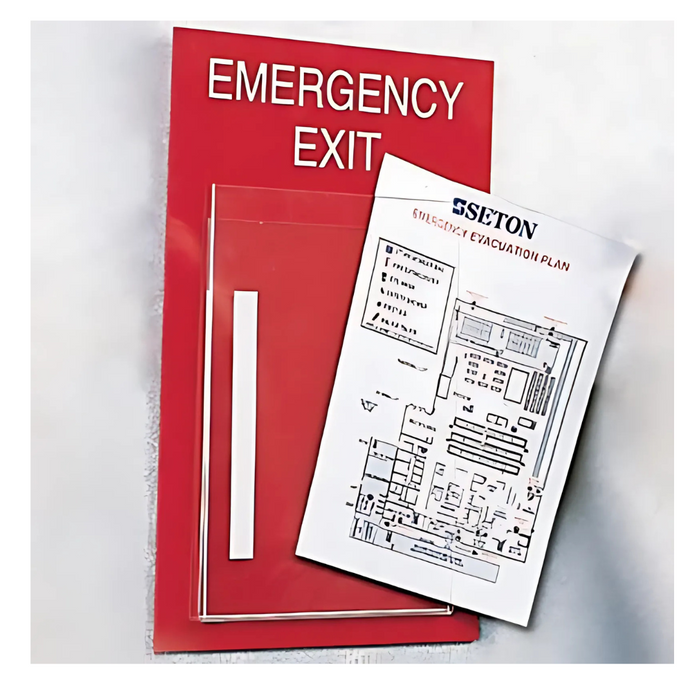 Seton Evacuation Plan Holder