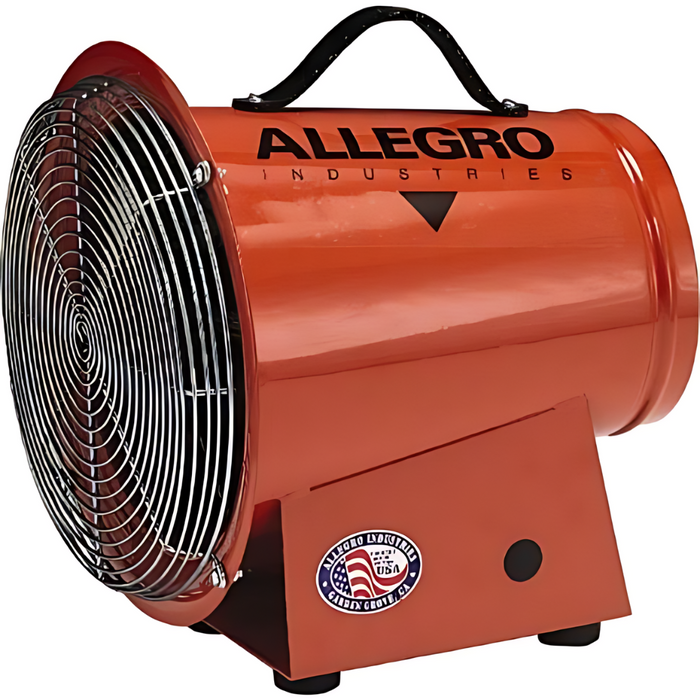 Go Vets 1-Speed 12V 0.33 hp 8" Inlet/Outlet Electric (DC) Axial Blower MPN:9506