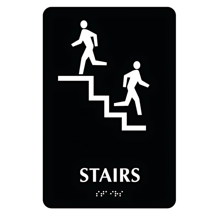 Seton Optima Elevator and Stairwell Evacuation Signs - Stairs