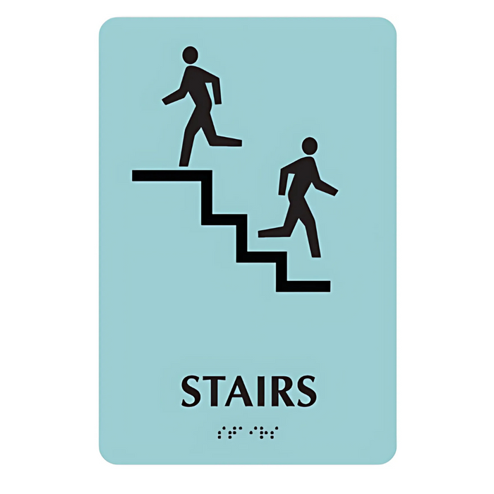 Seton Optima Elevator and Stairwell Evacuation Signs - Stairs