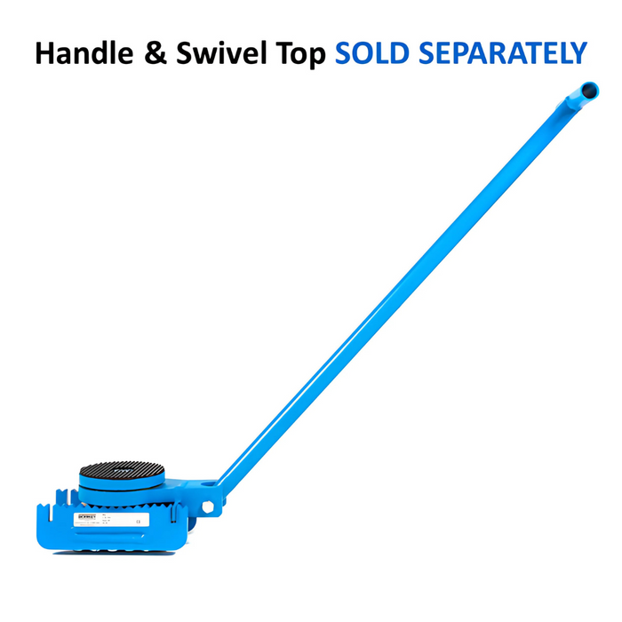 Toolwell Machine Dolly – Boerkey – Nylon Wheels – Single Dolly WITHOUT Top - Capacity 10 tons