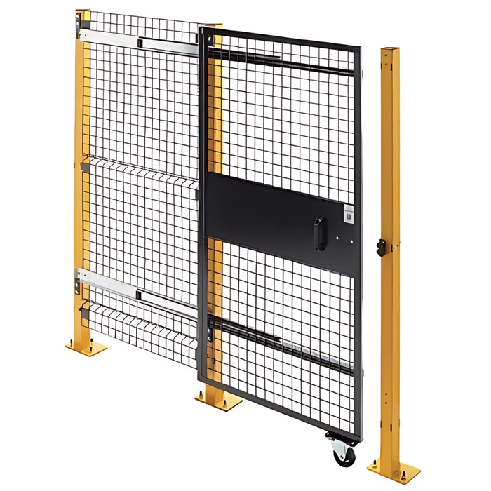 Go Vets 4' Wide x 6' High, Sliding Door for Temporary Structures XGC590466-098