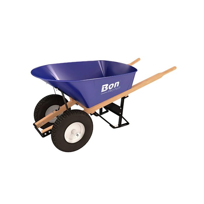 Bon Tool STEEL TRAY WHEEL BARROW-DOUBLE- WOOD