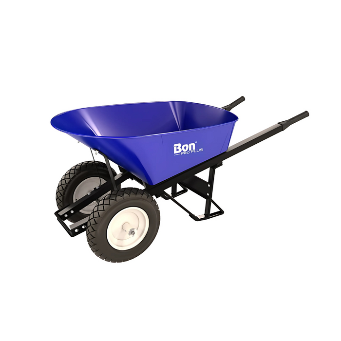 Bon Tool STEEL TRAY WHEEL BARROW-DOUBLE- STEEL