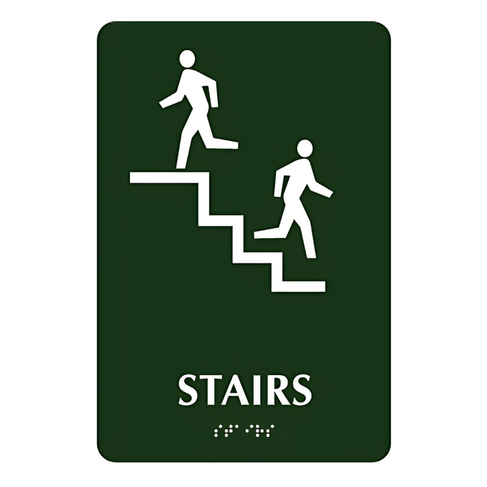 Seton Optima Elevator and Stairwell Evacuation Signs - Stairs