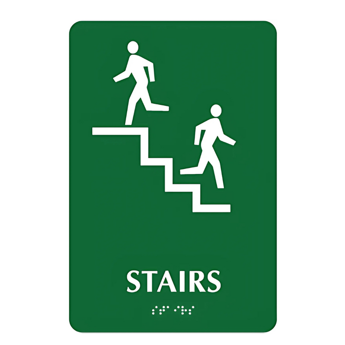 Seton Optima Elevator and Stairwell Evacuation Signs - Stairs