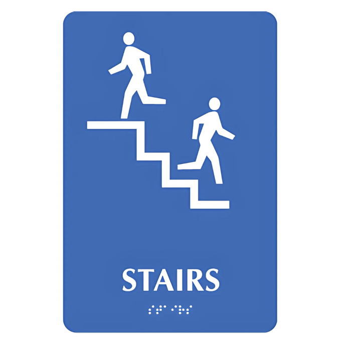 Seton Optima Elevator and Stairwell Evacuation Signs - Stairs