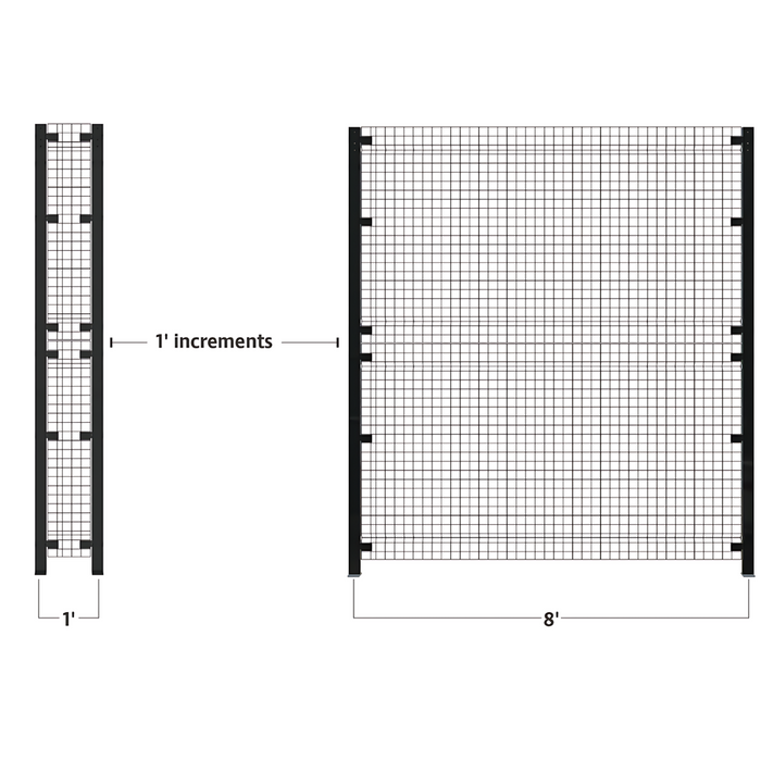 SJF Welded Wire Security Guard - Panel