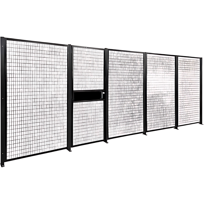 Go Vets Partitions, Width (Inch): 22 , Construction: Welded , Material: Steel , Color: Black , Wire Gauge: 10ga