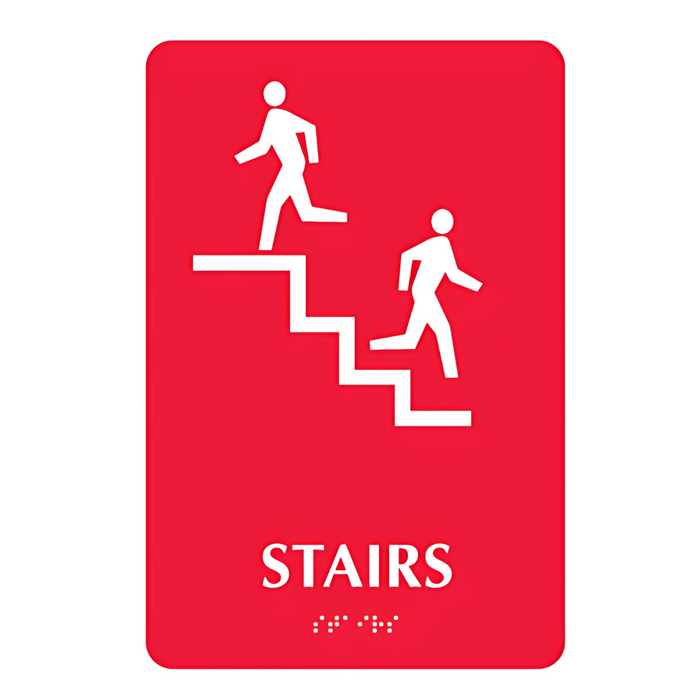 Seton Optima Elevator and Stairwell Evacuation Signs - Stairs