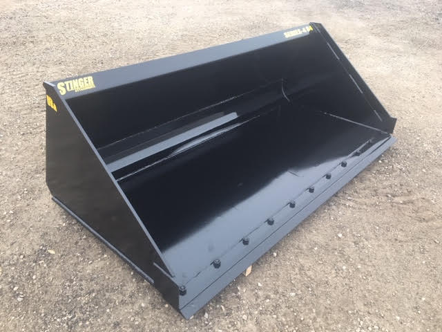 Stinger Attachments Skidsteer Material Bucket – Series 4