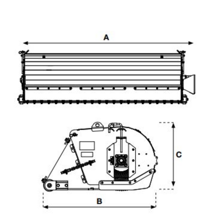 Stinger Attachments Tractor Pickup Broom