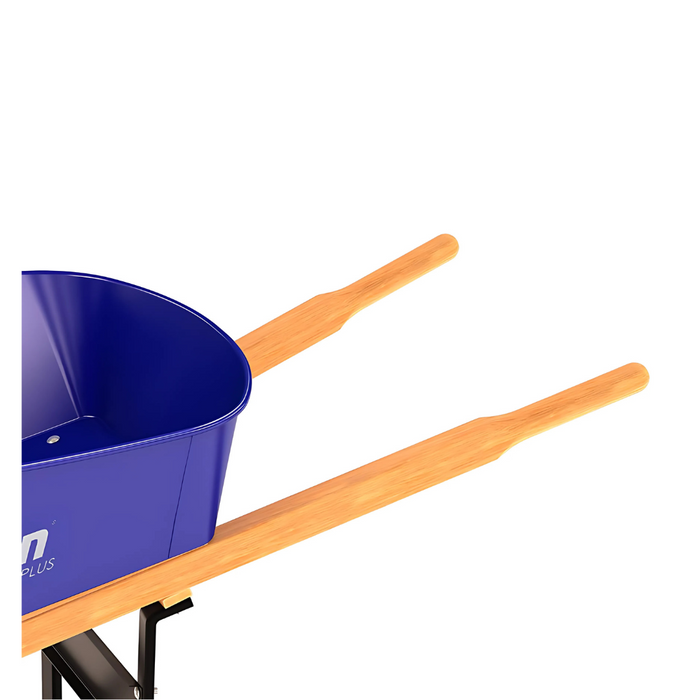 Bon Tool STEEL TRAY WHEEL BARROW- SINGLE- WOOD